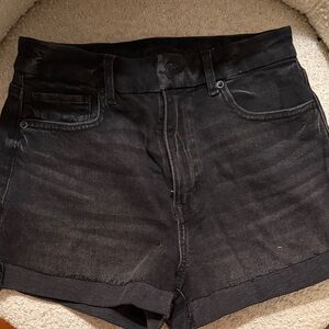 American Eagle Outfitters Black Jean Shorts.